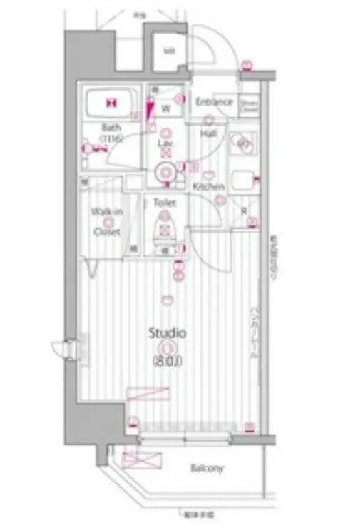 ガーラ・ヴィスタ水道橋 3階階 間取り