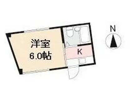 プレシャスタイムSUNS(1K/3階)の間取り写真