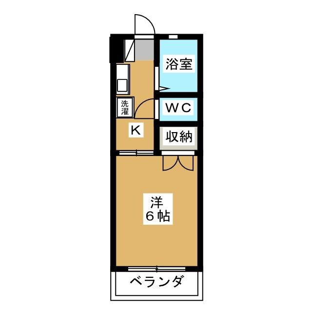 第3三池ビル(1K/1階)の間取り写真