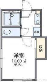 レオパレスアーバン泉(1K/1階)の間取り写真