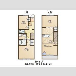 ク ラ レ ッ ト 8 2(3LDK/1階)の間取り写真