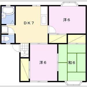 サンコート広畑(3DK/1階)の間取り写真