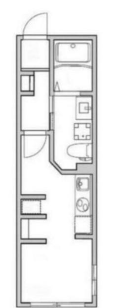 MERCU RESIDENCE ASAKUSA(ワンルーム/2階)の間取り写真