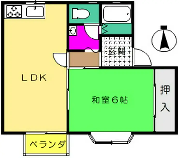 シティヒルズ 2階階 間取り