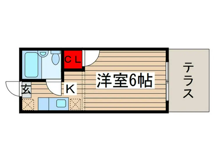 メルヘンハイム 1階階 間取り