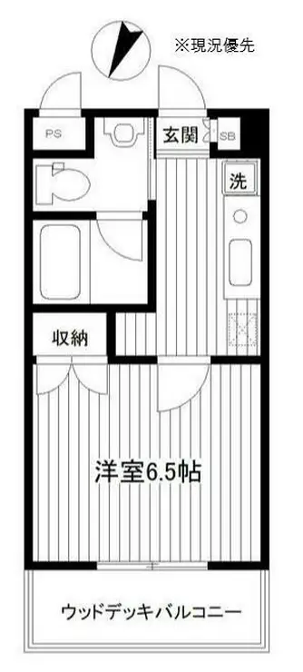 大倉山ヒルテラス 3階階 間取り