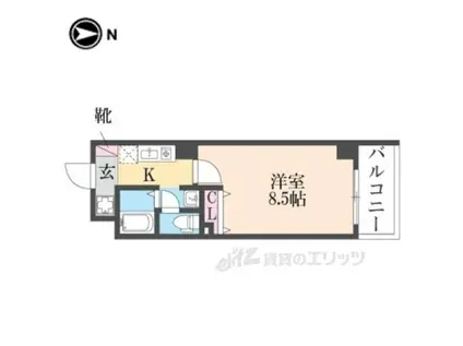 Mプラザ布施弐番館(1K/11階)の間取り写真