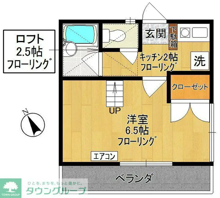 アイランドA 2階階 間取り