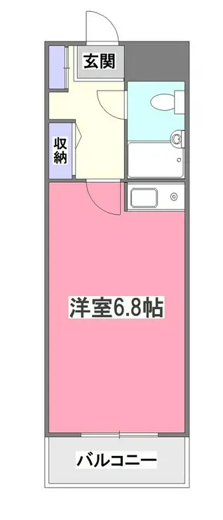 ライオンズマンション清瀬第二 3階階 間取り