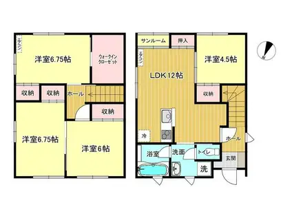 EPISODE A棟(4LDK)の間取り写真