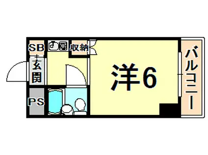 アネックス高座(ワンルーム/3階)の間取り写真