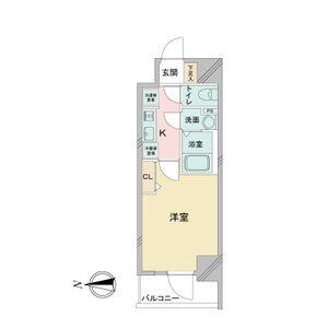アステリ鶴舞ディオ(1K/5階)の間取り写真