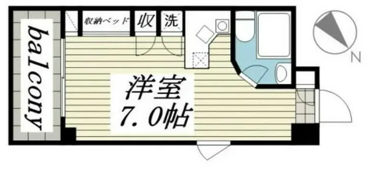 ラ・パルフェ・ド・立川 3階階 間取り