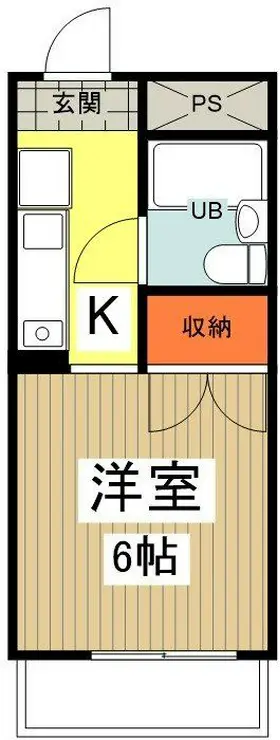 アーバンライフ秋山 3階階 間取り