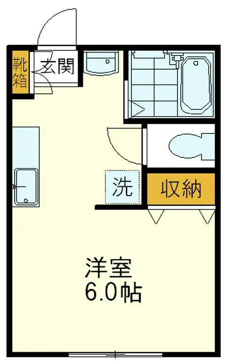 フロマージュ国立 2階階 間取り