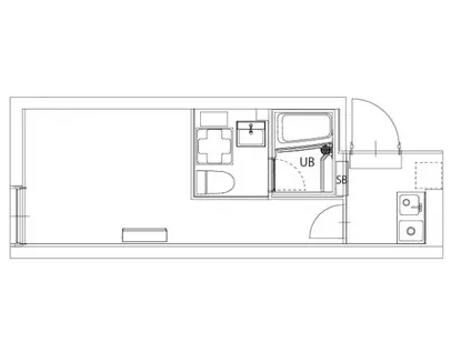 CITY WALK下板橋(1K/3階)の間取り写真