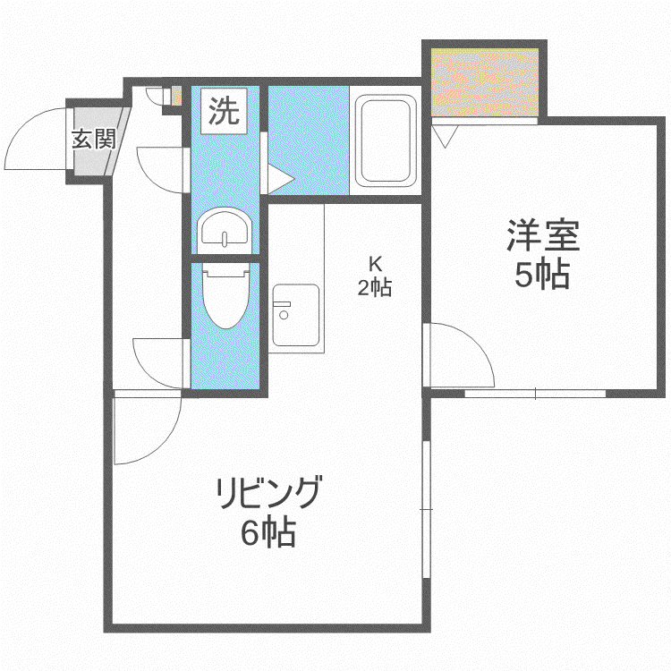 ハイム東環駅(1LDK/3階)の間取り写真