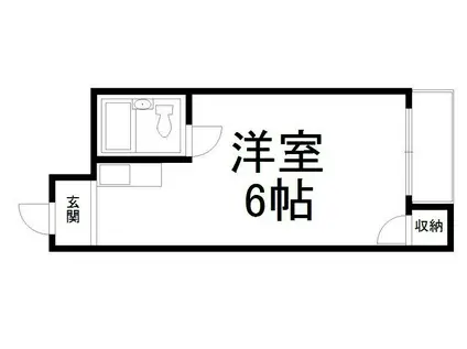 MS太秦(ワンルーム/3階)の間取り写真