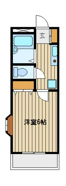 エイム小竹向原 3階階 間取り