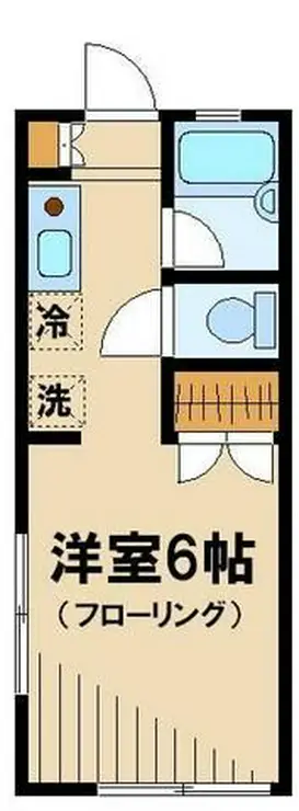 カサデオロ水岡 1階階 間取り