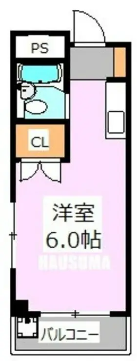 桜田ハイツ 3階階 間取り