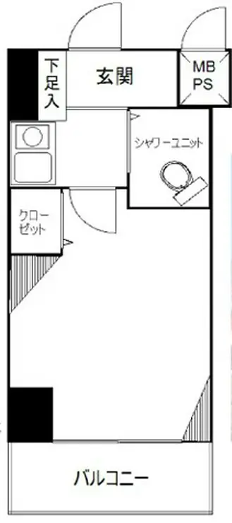 ライオンズステーションプラザ大島 3階階 間取り