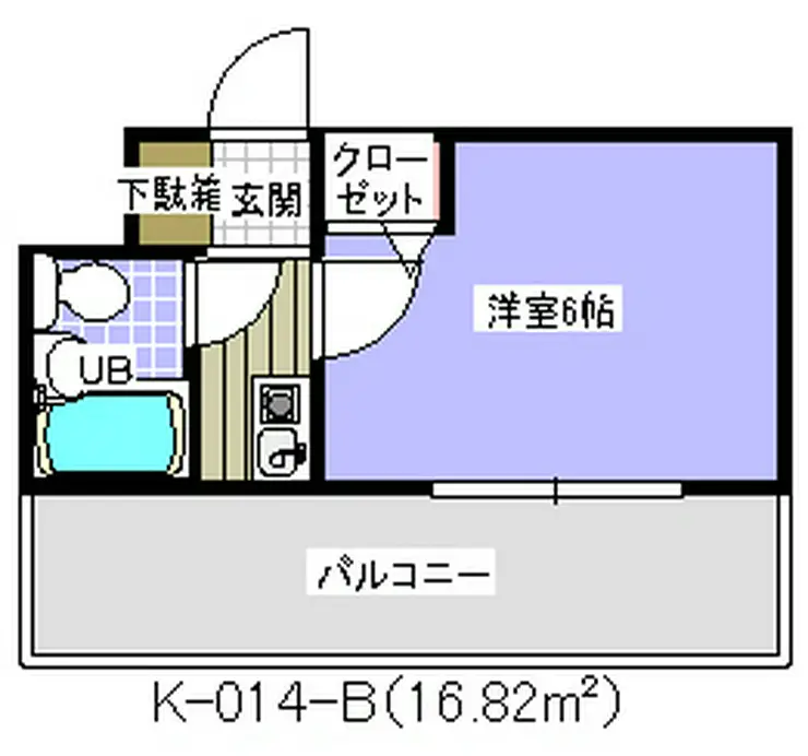 シャトレー舞浜 4階階 間取り