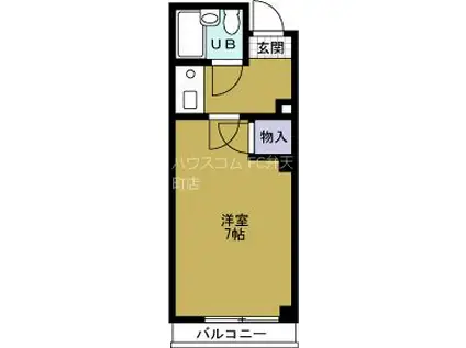 エスタイル天保山(1K/5階)の間取り写真