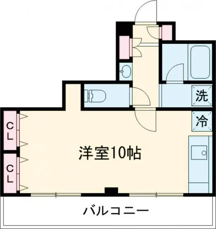 メゾンドゥカイハツ 3階階 間取り