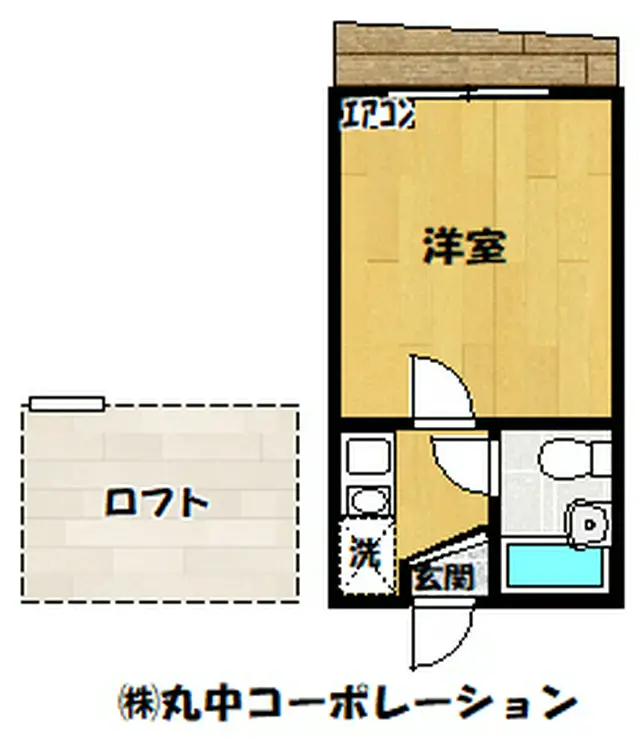 メゾンド・エポール東淵野辺 1階階 間取り