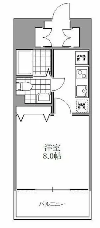 エクセリア東京イーストプレイス 3階階 間取り