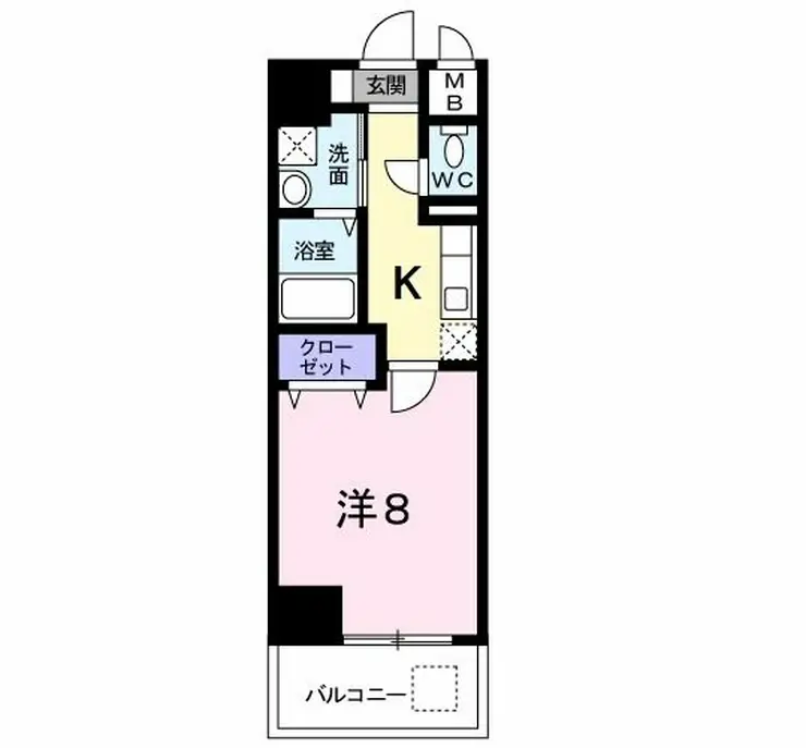 アクシオン音羽 10階階 間取り