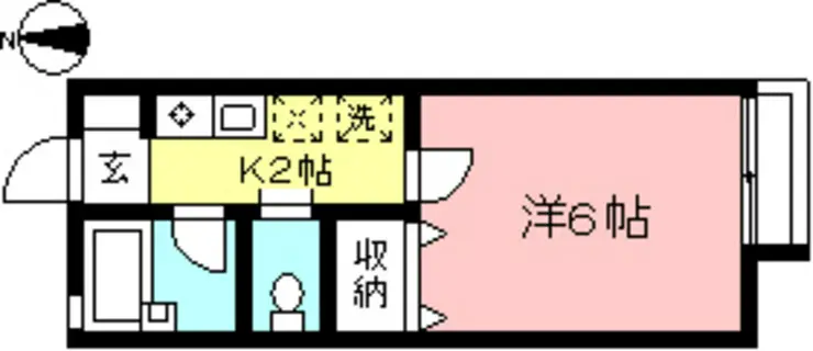 プティメゾンK&K 2階階 間取り