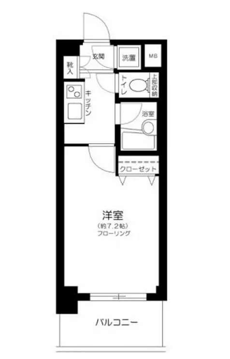 パレステュディオ日本橋浜町駅前 4階階 間取り