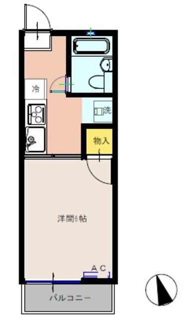 ツーリングベース 須走高原(1K/1階)の間取り写真