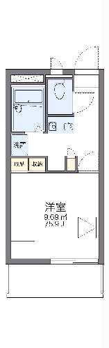 レオパレスセゾンコート(1K/3階)の間取り写真