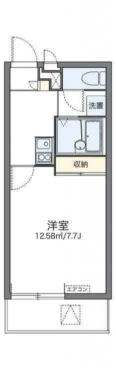 レオパレスカンパネラ 1階階 間取り