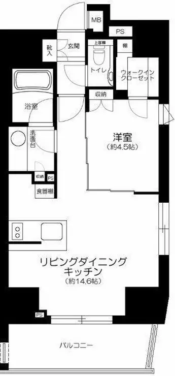 イトーピア目白カレン 3階階 間取り