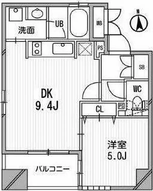 クリオ三田ラ・モード 3階階 間取り