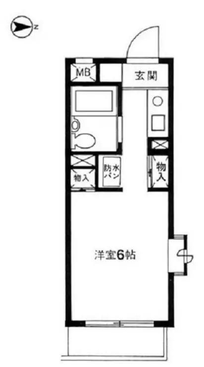 ヴィラージュ小金井 4階階 間取り