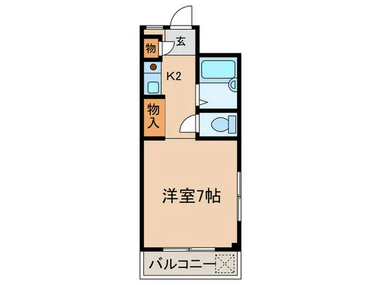 第一マルニハイツ 3階階 間取り