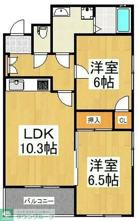 NSビル 2階階 間取り