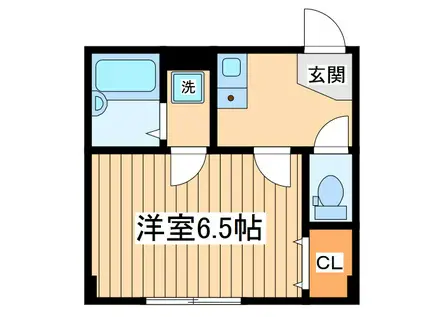 レイハウス横濱鶴見2(1K/3階)の間取り写真