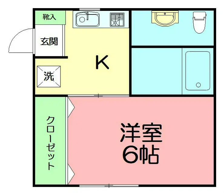 リフレコデラ湘南C 2階階 間取り