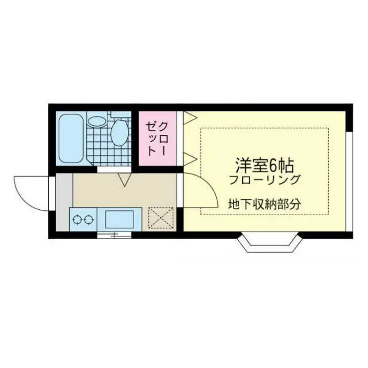 ドリームアロー湘南台 1階階 間取り