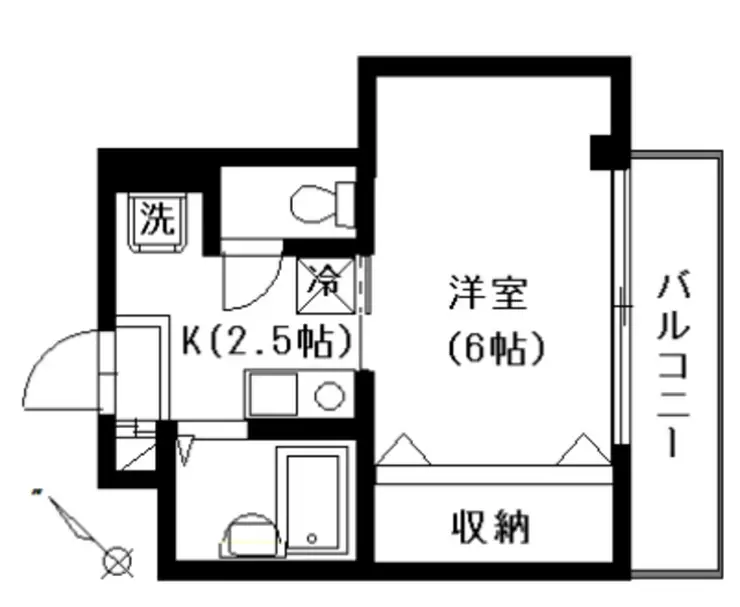 パル三鷹台II 3階階 間取り
