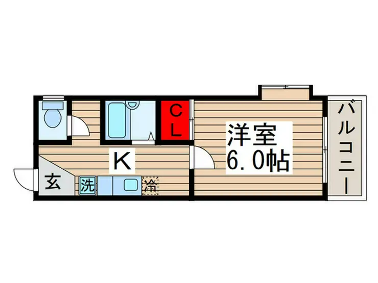 ハイムグリンディル 4階階 間取り