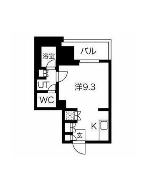 フォレシティ神田多町(1K/10階)の間取り写真