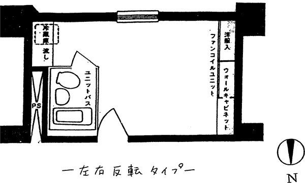カサウィスタリア(ワンルーム/5階)の間取り写真