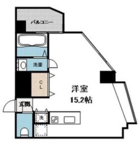 匠空TOYONAKA(ワンルーム/8階)の間取り写真